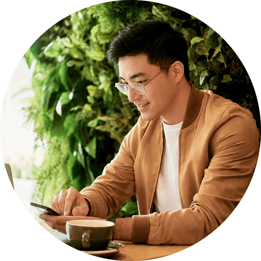 Professional working remotely